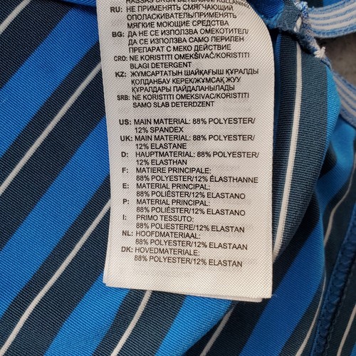 adidas Polo Shirt Men S Multi Stripe Golf Performance PGA Championship Bellerive - Picture 9 of 9