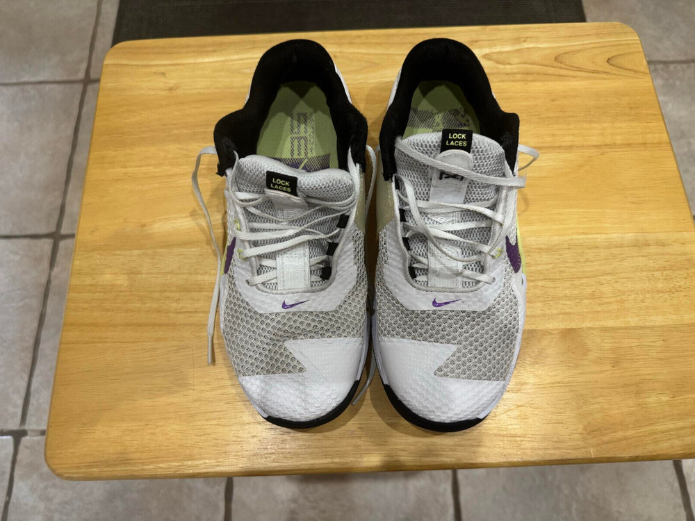Nike Womens Metcon 7 CZ8280-157 White Running Shoes Sneakers Size 8.5
