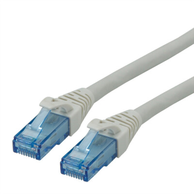 Patchkabel Kat.6A UTP, Component Level, LSOH, grau, 5 m