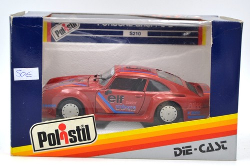 DIE CAST " PORSCHE GRUPPO B S210 " POLISTIL 1/25 - Foto 1 di 2