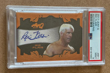 2017 Leaf Q Nature Boy RIC FLAIR Wrestling SIGNED Autographed AUTO Card PSA 9