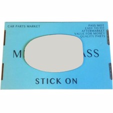 Left passenger side wing mirror glass for Microcar MC1 MC2 M.Go 2004-2010