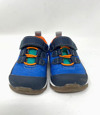See Kai Run Baby 4 Toddler Shoes Blue First Walker Flexible Barefoot Sneaker
