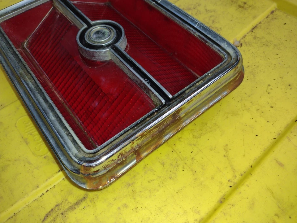 1975 Chrysler Cordoba taillight Lens/ Bezel OEM - Image 2 of 4