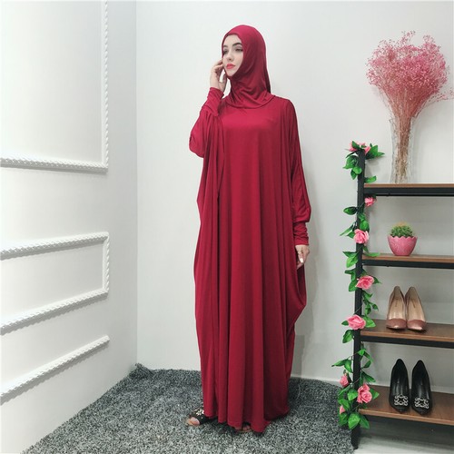 Ramadán Mujeres Khimar Vestido de Oración Kaftán Niqab Vestido Árabe Disfraces Islámicos - Imagen 151 de 315