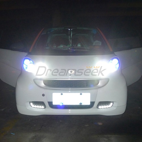 LED DRL Lampe für Benz Smart Fortwo W451 2008 2009 2010 2011 TFL Tagfahrlicht - Zdjęcie 7 z 7