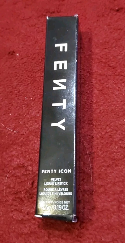 Fenty Beauty Fenty Icon Velvet Liquid Lipstick 01 The MVP Full Size New in Box  -image