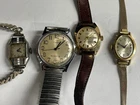 Lot Of 4 Vintage Watches - Timex x 3 and 1 unknown