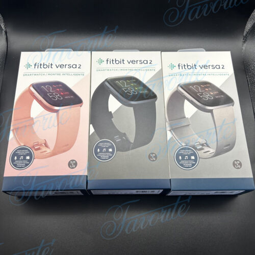 NUEVO Reloj Inteligente Fitbit Versa 2 Salud y Estado Físico Auténtico Rastreador de Actividad S&L #1 - Imagen 2 de 18