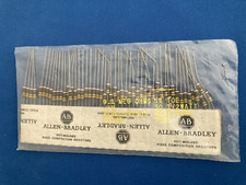 Fixed  Resistors ~ Allen-Bradley ~ Vintage ~ Many Values 5% 501/2 Watts
