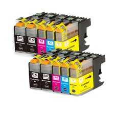 Ink Jet Cartridges fits Brother LC103XL LC101 MFC-J285DW MFC-J470DW MFC-J870DW