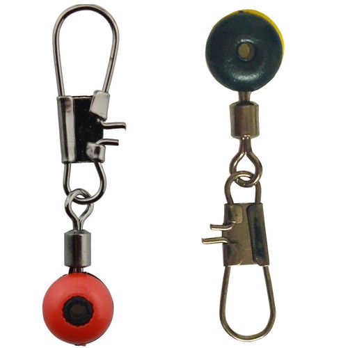 30+30 Stück Angelschnur Clip Slide Angelfass Wirbel mit Interlock Snap R&Y - Bild 8 von 12