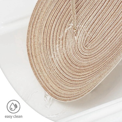 35x50cm Big Oval Braided Placemats Woven Table Mats for Dining Table Place Mats - Bild 15 von 28