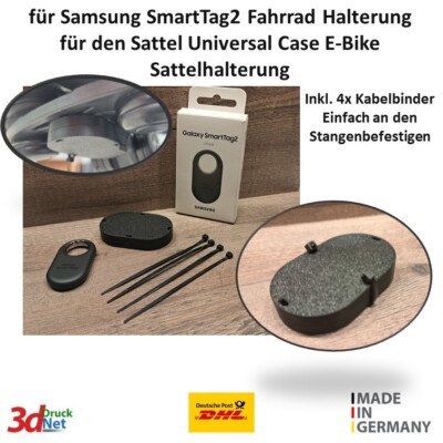 passend für Samsung SmartTag2 Fahrrad Halterung Sattel Universal Case E-Bike
