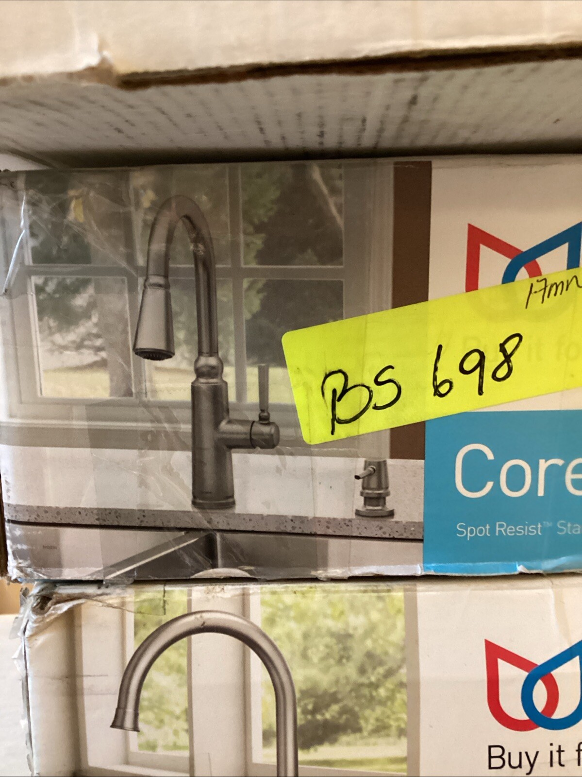 MOEN 87997SRS Coretta Pulldown Kitchen Faucet in Spot Resist   Stainless Finish 