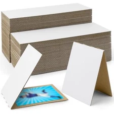 3.5X4.5 Trading Card Protector Shipping Corrugated Sheet Sport Card Folder White