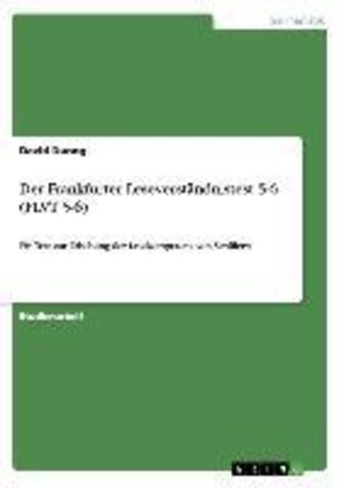 David Duong | Der Frankfurter Leseverständnistest 5-6 (flvt 5-6) |