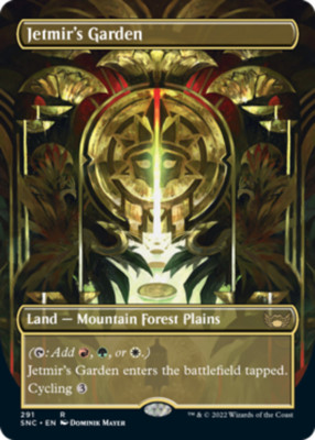 [1x] Jetmir's Garden - Foil - Borderless Near Mint, English SNC Extras MTG Magic