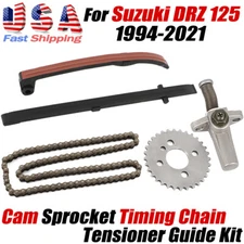 DRZ125 Cam Sprocket Timing Chain Tensioner Guide Kit For SUZUKI DRZ125 1994-2018