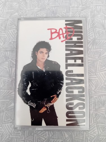 Michael Jackson - Bad - 1987 Epic Records Cassette Tape Album