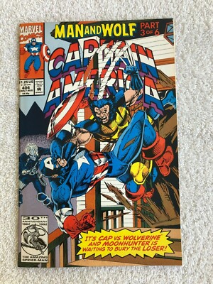 monoキャプテンアメリカ Captain America #404 (Aug 1992, Marvel) VF+ 8.5 | eBay