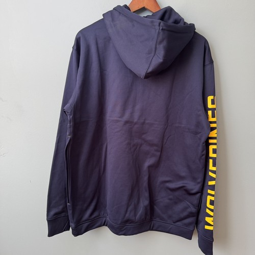 Michigan Wolverines Hoodie Sweatshirt von Champion neu ohne Etikett. Herren’s Large - Bild 9 von 12