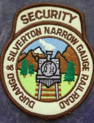 Durango & Silverton Schmalspur Eisenbahn Aufnäher oder Embleme