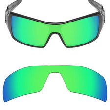 hdhut POLARIZED Replacement Lenses for-Oakley Oil Rig Sunglasses Emerald Green