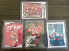 Patrick Mahomes Football Card Set - Chain Movers - Deep Dice - In The Zone - HUD