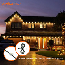 Downlights ConnectPro® Permanent Light Black Rubber Cable 2m & 5m