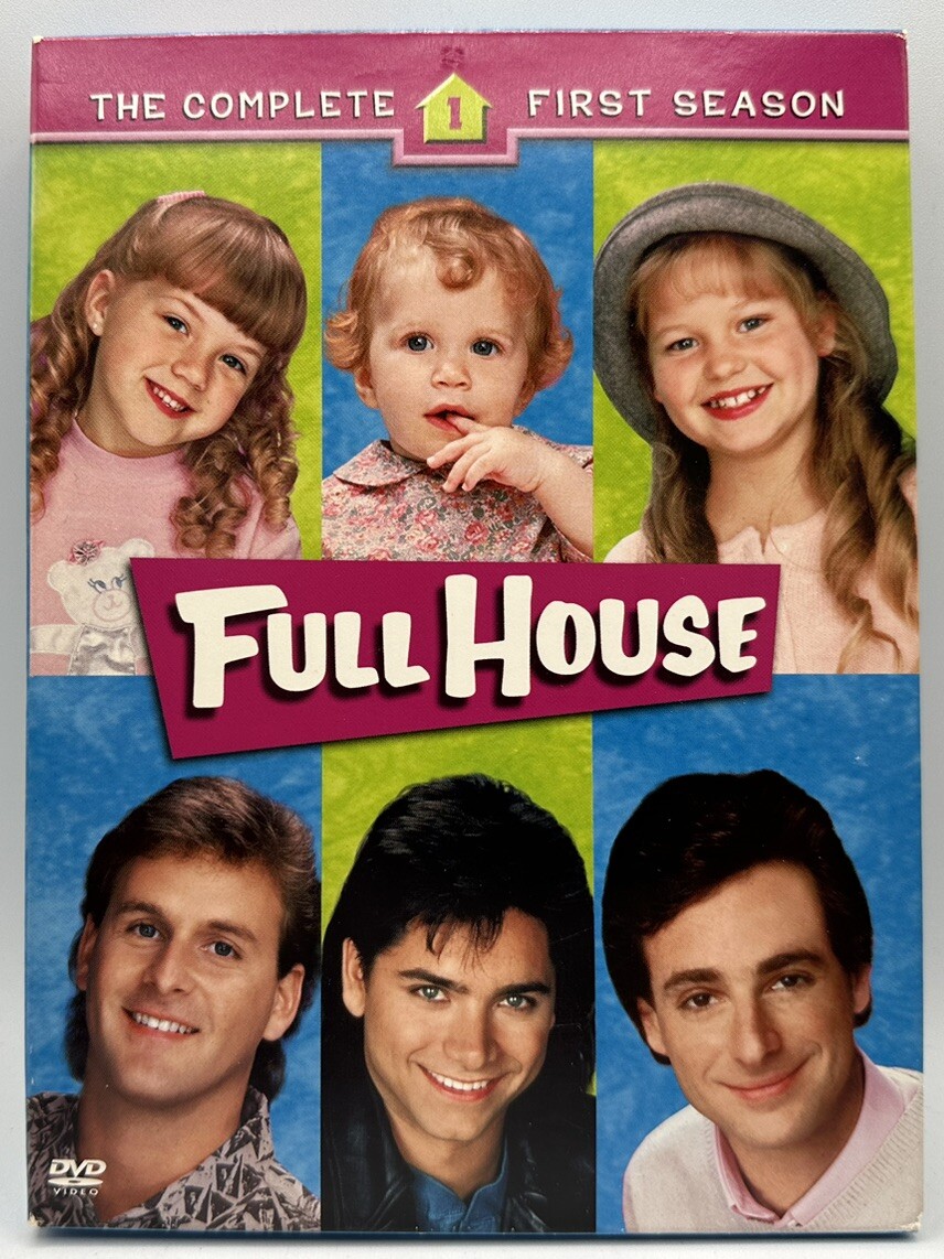 Full House The Complete First Season DVD Bob Saget Mary-Kate Olsen Free Shipping