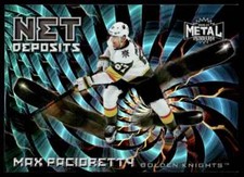 2020-21 Skybox Metal Universe Net Deposits MAX PACIORETTY