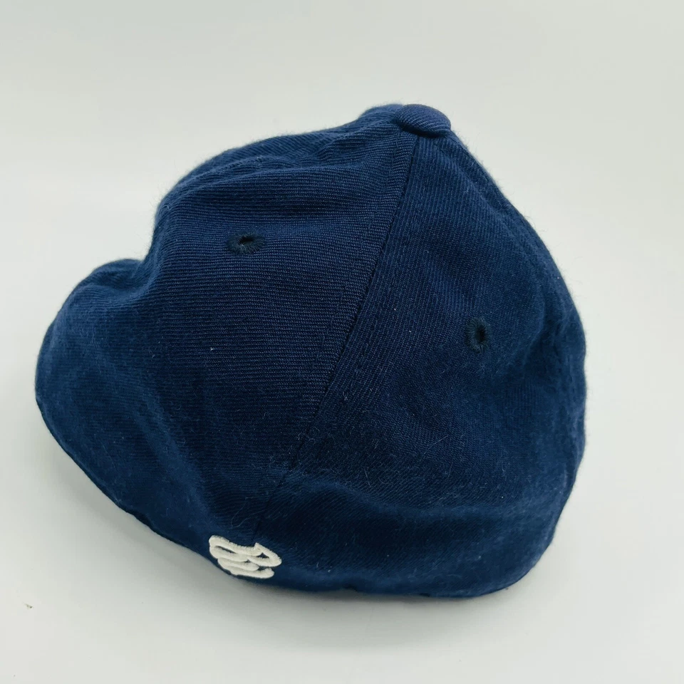 Rara gorra de béisbol ajustada RocaWear azul oscuro "piedrada" en Japón talla 6 3/4 (T7) Foto 4 de 4