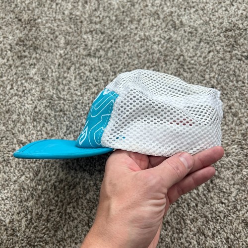 ULTIMATE DIRECTION The Stoke Meshback Running Cap Hat Blue/White - Picture 4 of 6