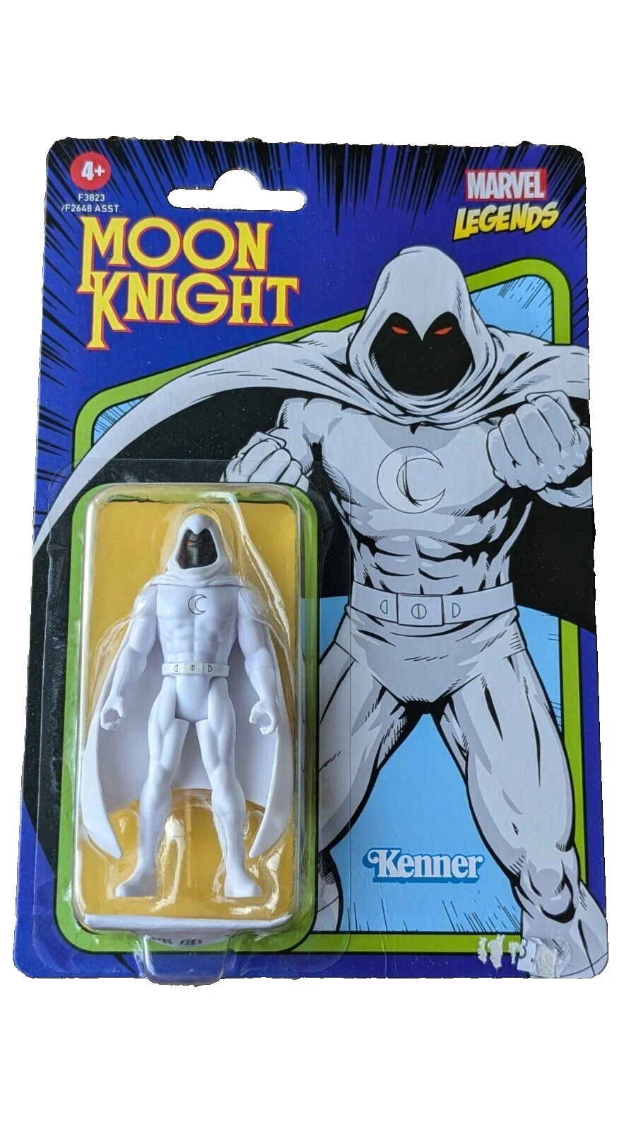 Figuras de acción de plástico Caballero Luna y accesorios