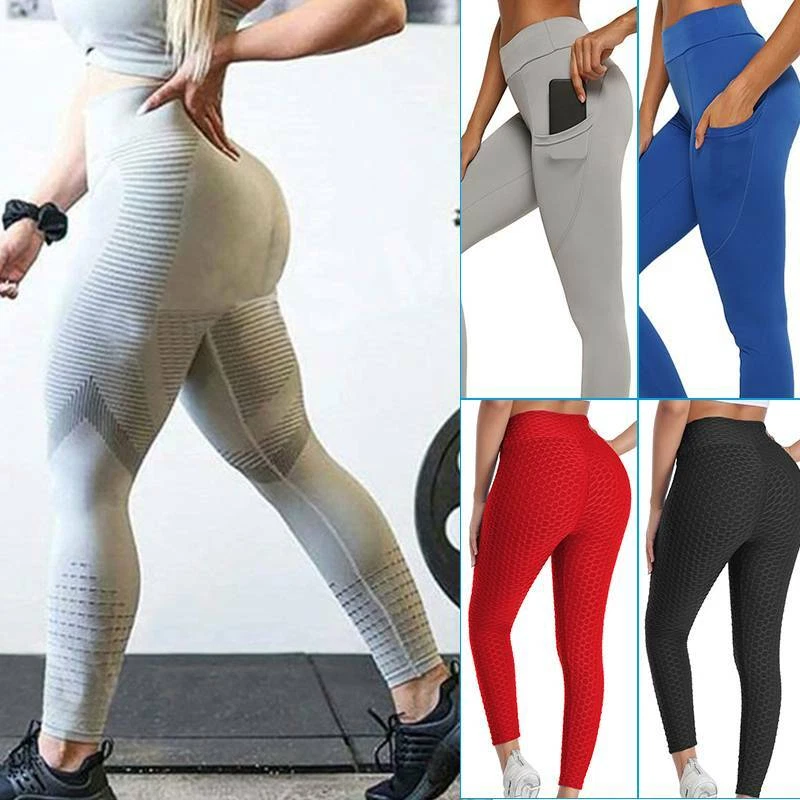 DUROFIT Legging Sexy Femme Push Up Pantalon de Yoga Anti Cellulite