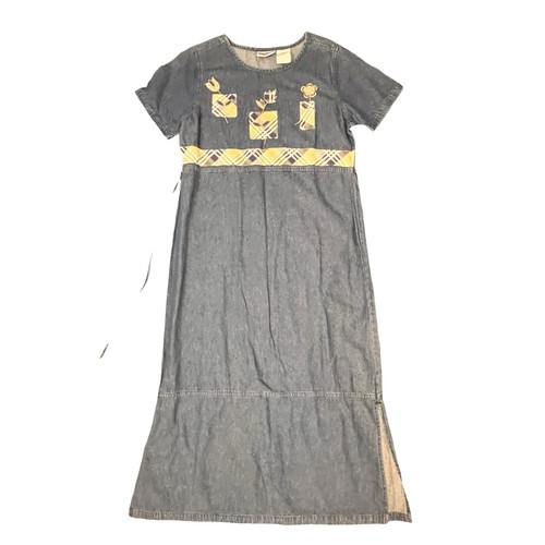 white christmas dresses Jade Saltwashed Denim Dress - Blue Mist main image 1