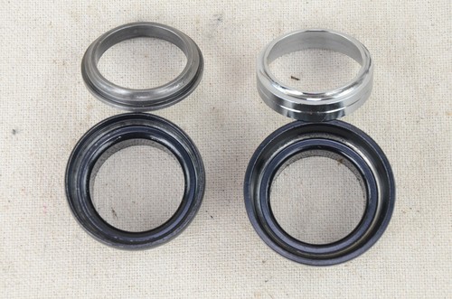 Tioga Alchemy Headset, 1 1/8", Black Threadless - Vintage 1990's - For Parts - Picture 8 of 10