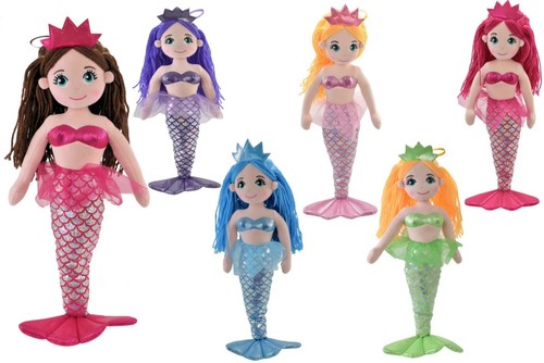 Mermaid Plush Toy Doll Soft Magical Sea 