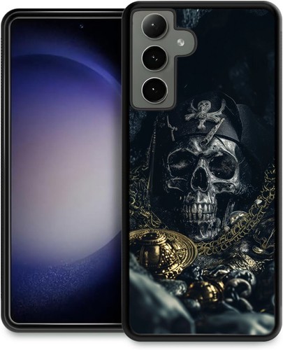 For iPhone SE4 16E 12 13 14 15 16 Pro Max Metal Case dark battle pirate skeleton - Picture 22 of 25