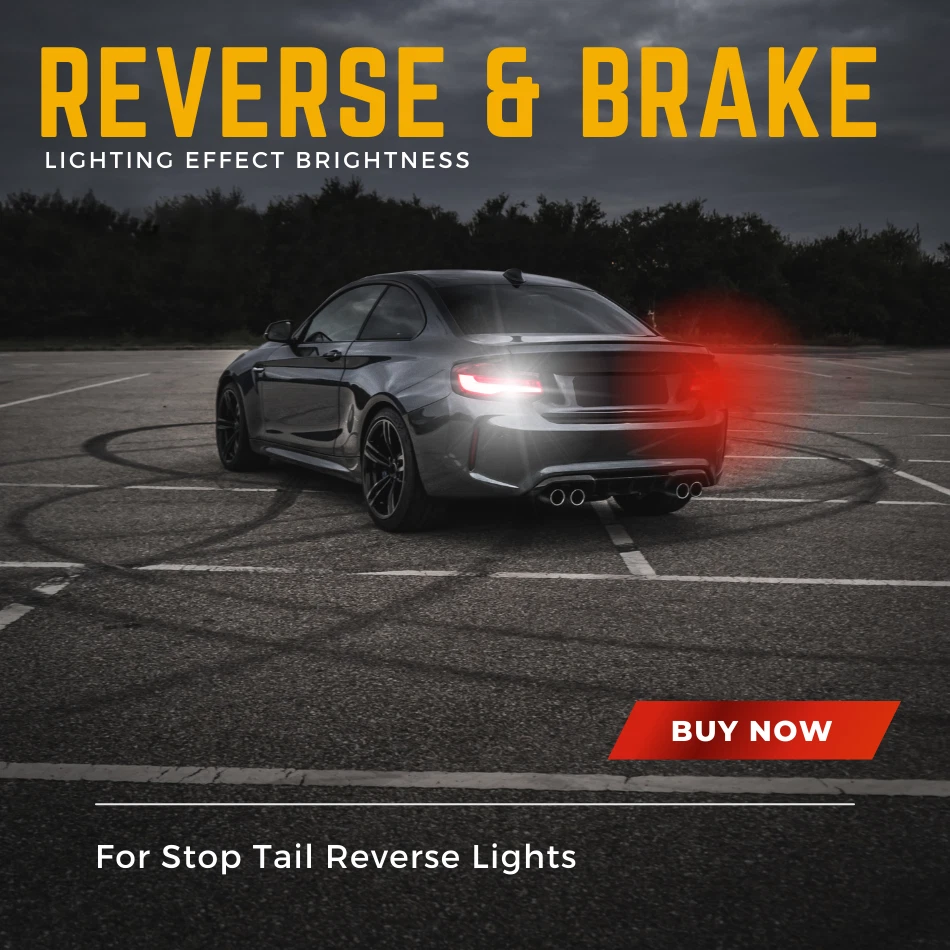 P21w 382 Brake Light Bulbs 9 Led Xenon White Ba15s 1156 Stop / Tail Car Bulb 12v - Image 4 of 4