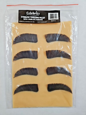 Celebrity Practice Eyebrow Tweezing Pallet 8-Piece