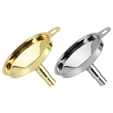2 Pcs Imbuto A Bocca Larga Piccolo in Acciaio Inox Per Liquidi Potere
