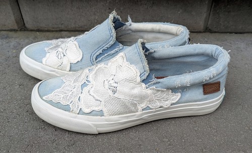 Blowfish Malibu Women's Slip-on Shoes Casual Floral Lace Size 8 - Bild 2 von 6