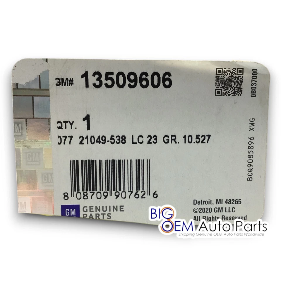 Chevrolet Buick conductor pasajero puerta delantera cromo manija kit nuevo OEM 13509606 Foto 3 de 4