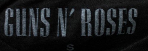 Guns N' Roses Men's Short Sleeve Band Graphic T-Shirt CA4 Black Small NWT - Picture 3 of 4