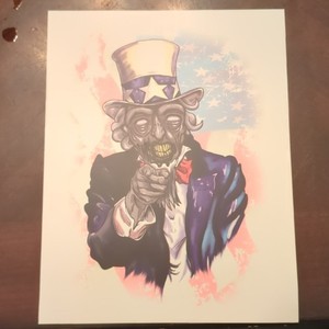 We Want You 250yr Anniversary Signed By Artist Eyeganism