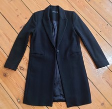 Damen WollMantel Schwarz Von Zara  Gr.M