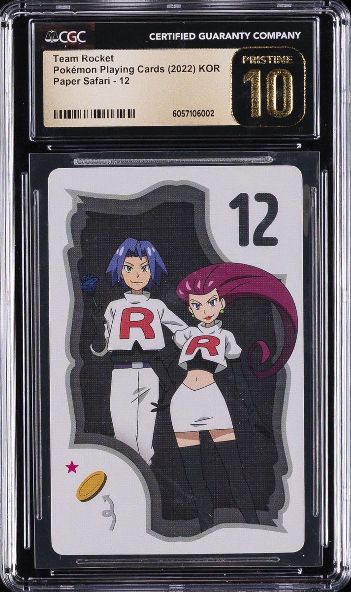 2022 POKEMON PAPER SAFARI TEAM ROCKET CGC 10 PRISTINE | eBay