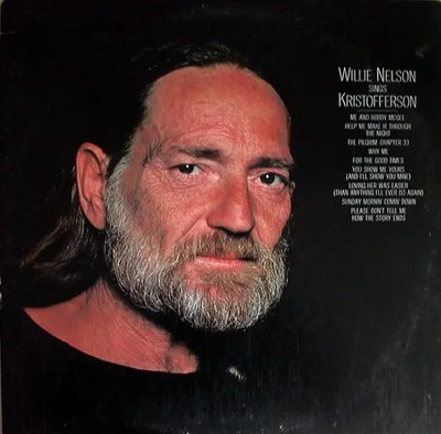 Willie Nelson Willie Nelson Sings Kristofferson NEAR MINT Columbia Vinyl LP